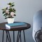 Mini Artificial Camellia Small Potted Plant with Vase – Faux Flower Desk & Home Office Tabletop Decor for Indoor Styling